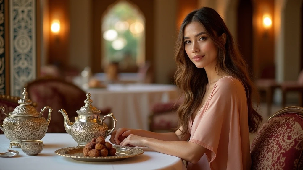 Elegantes omanisches Dining-Erlebnis im Al Bustan Palace Ritz-Carlton in Oman mit traditionellem Majlis